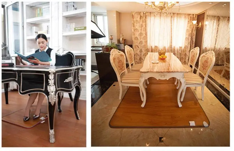 220V Χειμερινή Θέρμανση Πόδι Ματ γραφείου σπιτιού Ηλεκτρική Θέρμανση Θερμό Πόδι ΘερμοσίφωνοThermarpet Δερμάτινο Οικιακό Δάπεδο Ηλεκτρικό Θερμοσίφωνο