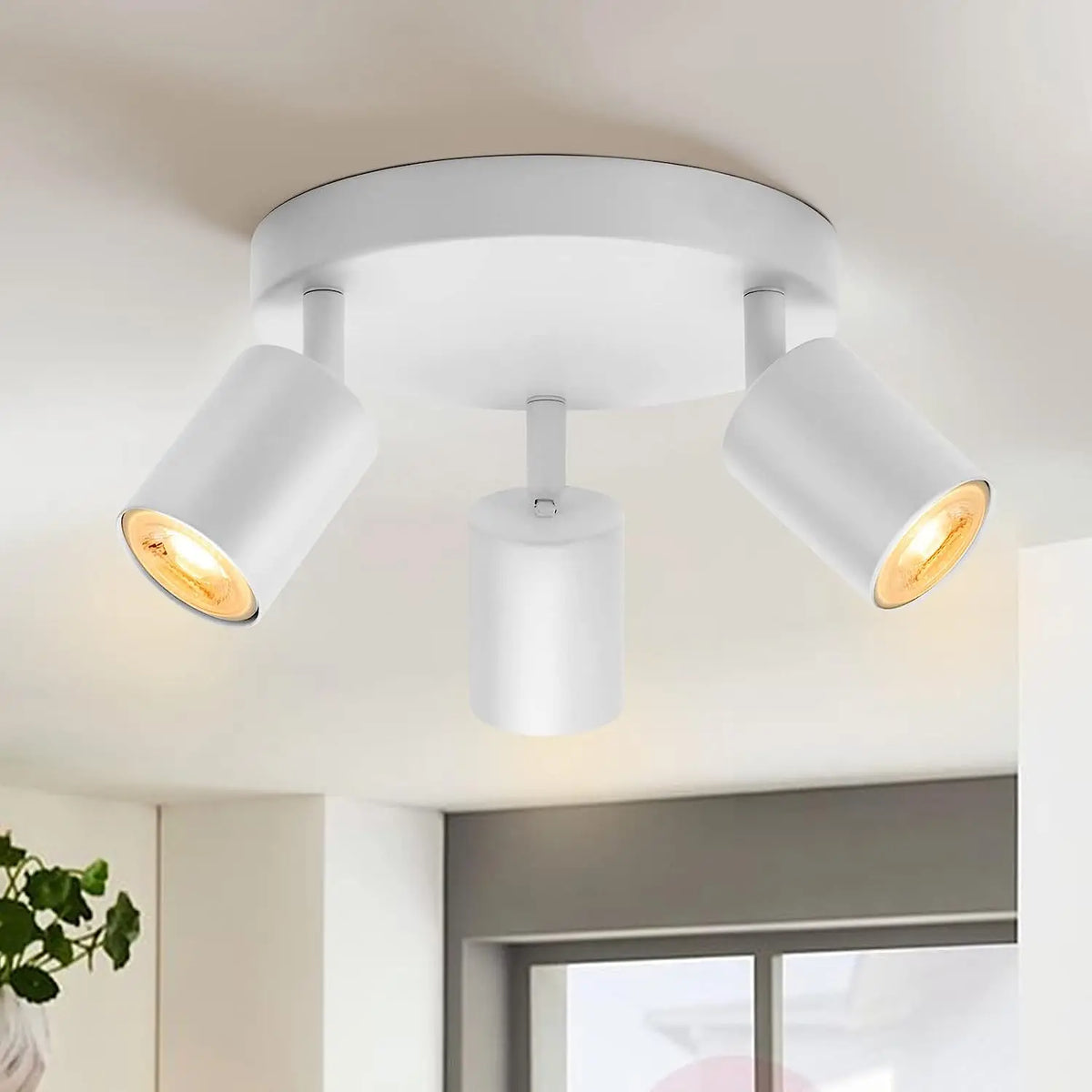 Ρυθμιζόμενο LED Σποτ GU10 για Κατάστημα Ρούχων, Σποτ Τοίχου Φόντου 7W 12W, Σποτ Ράγας, Επιφανειακά Τοποθετημένο Σποτ Οροφής AC 220