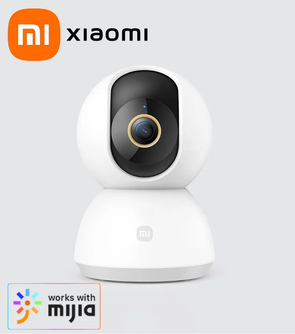 Xiaomi 360° Smart Home Security Camera Mi PTZ 2K Webcam 1296P 3 Megapixel AI Human Detection Night Vision Webcam Work With Miji