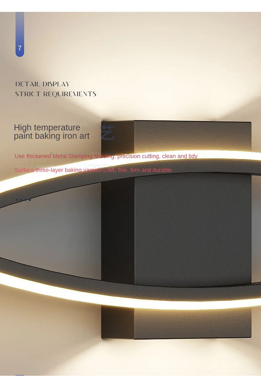 Modern Wall Lamp LED Black White Gold Background Decorative Light For Living Room Bedroom Bedside Indoor Lighting Fixture sconce