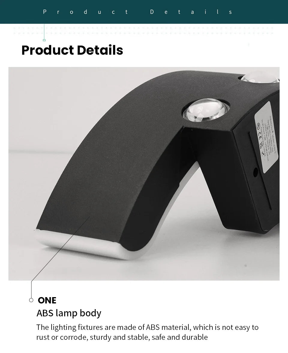 Outdoor Wall Light Waterproof IP66 Outdoor Lighting Porch Sconce Balcony Garden Outside Wall Lamp Vestibule Wall Lighting