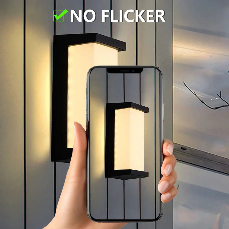 Motion Sensor LED Wall Lamp Light LED Outdoor Waterproof IP55 Wall Light Porch Garden Lights Living Room Street Stairs