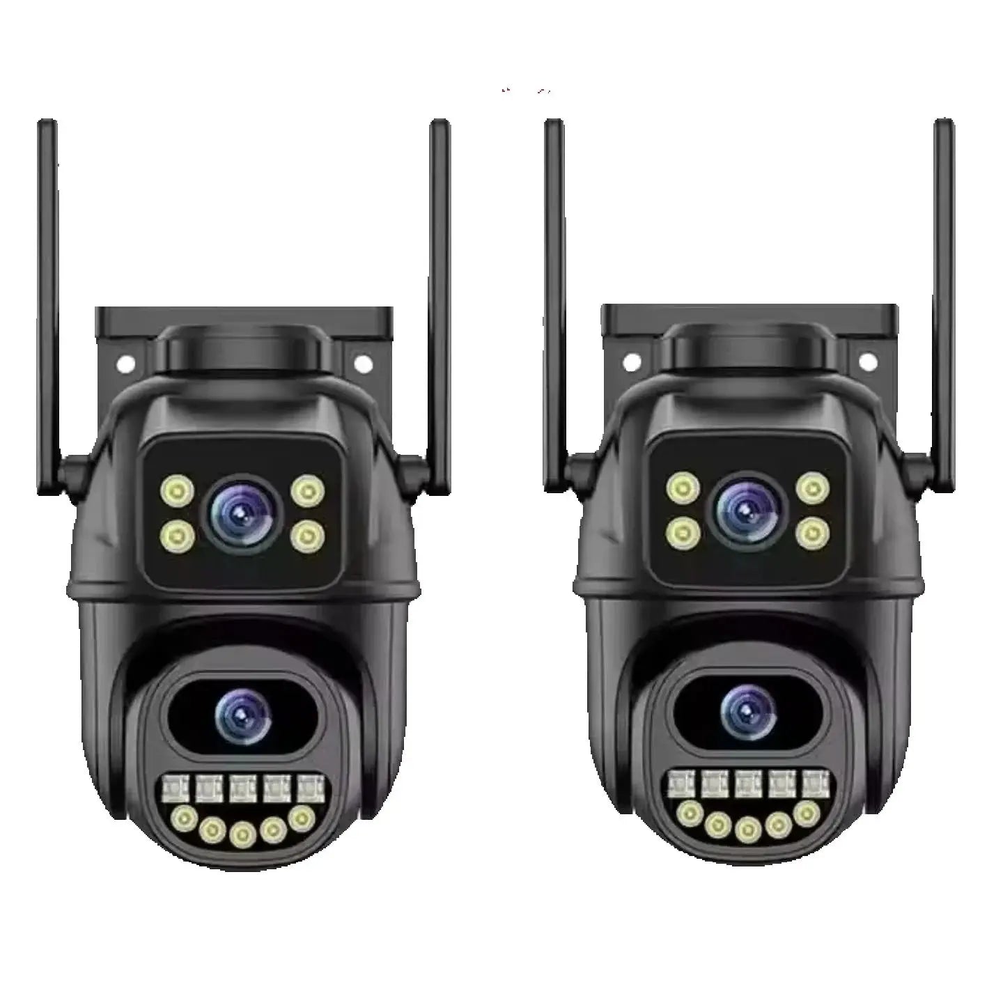 4K 8MP WiFi Surveillance Camera,AI Human Detect, Dual Lens, 4X Digital Zoom,  Outdoor Security PTZ IP Cameras