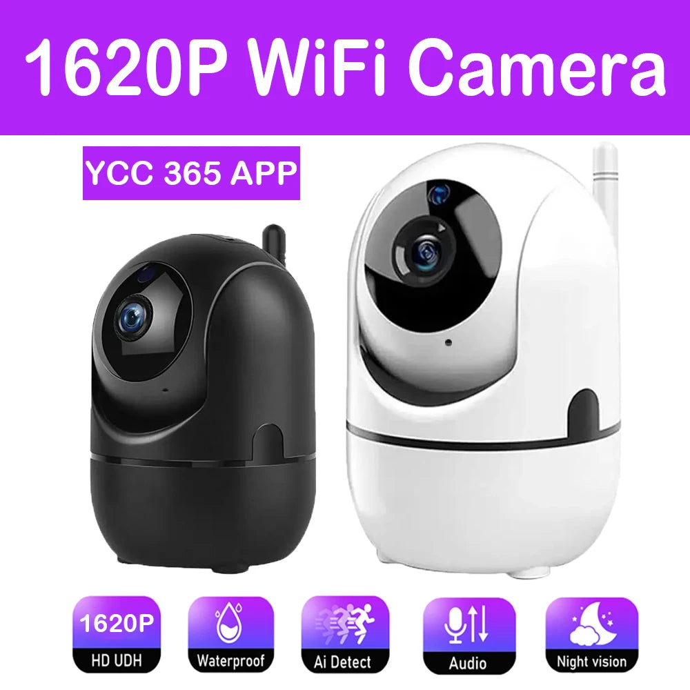 Κάμερα IP Wifi YCC365 Plus Έξυπνο Σπίτι Αυτόματη Παρακολούθηση 1620P Full Νυχτερινή Όραση Ασύρματη Κάμερα Παρακολούθησης CCTV Βίντεο Ασφαλείας Μωρού