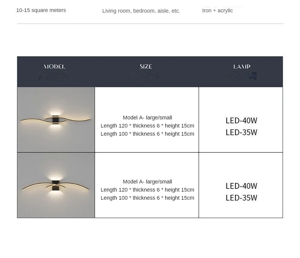 Modern Wall Lamp LED Black White Gold Background Decorative Light For Living Room Bedroom Bedside Indoor Lighting Fixture sconce