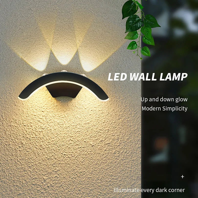 Outdoor Wall Light Waterproof IP66 Outdoor Lighting Porch Sconce Balcony Garden Outside Wall Lamp Vestibule Wall Lighting