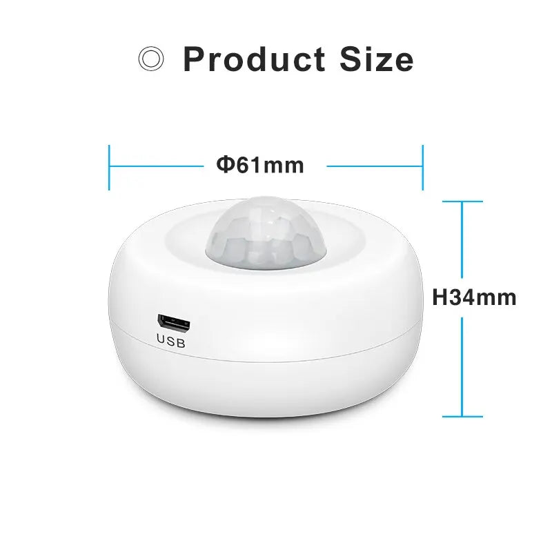 Αισθητήρας ανίχνευσης κίνησης Tuya WiFi Smart PIR, αισθητήρας συναγερμού ασφαλείας κατά διαρρηκτών, έλεγχος μέσω εφαρμογής Smart Life, υποστήριξη Alexa Google Home