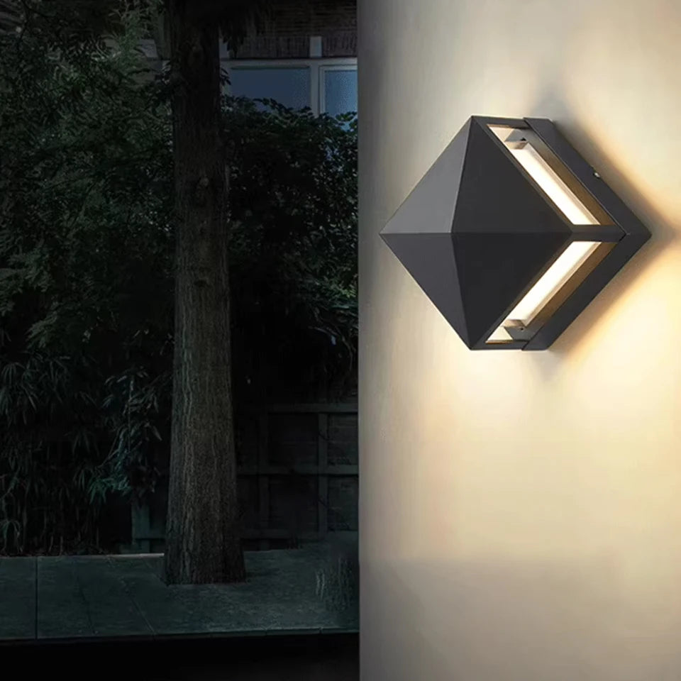 Led Outdoor Wall Light Waterproof IP66  Led Outdoor Lighting Porch Lights Balcony Garden Lights Outdoor Wall Lamp garden lights